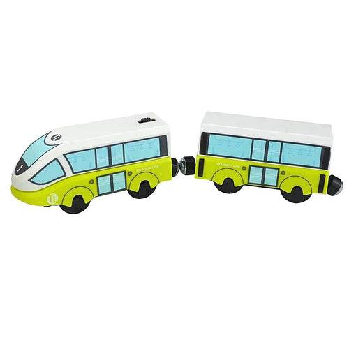 Magnetic Electric Bullet Train Set with Compatible Car Toys - ToylandEU