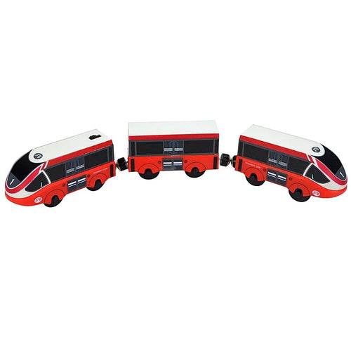 Magnetic Electric Bullet Train Set with Compatible Car Toys - ToylandEU