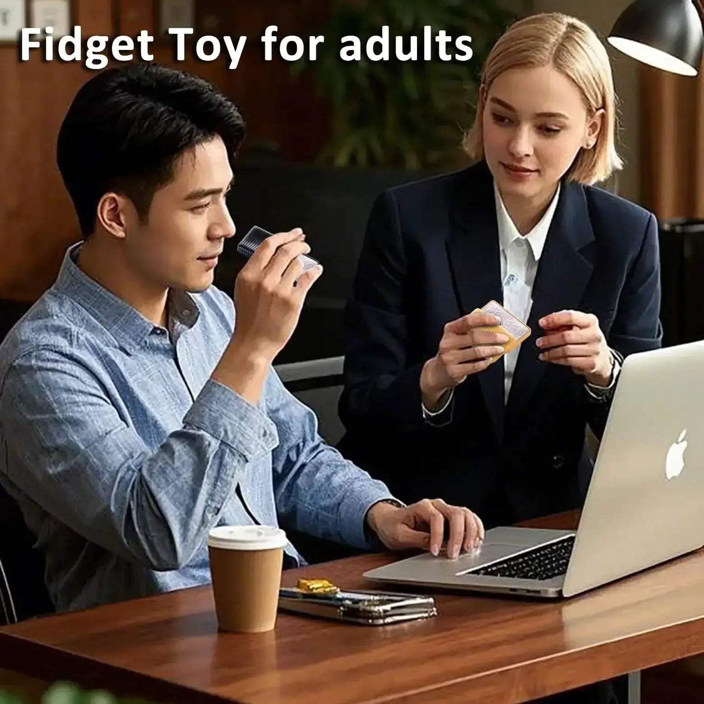 Magnetic Fidget Slider With Tuning Fork Effect For Adults - ToylandEU