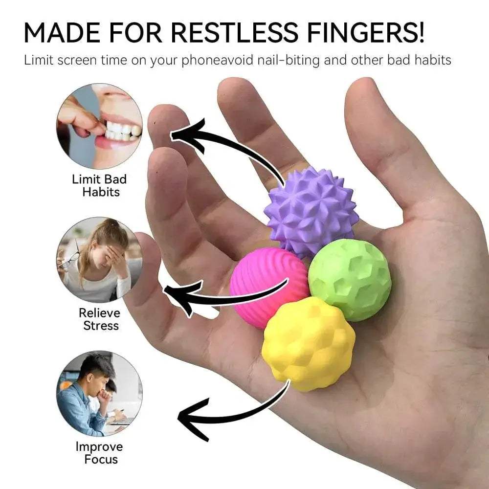 Magnetic Fidget Toy EDC Anti Stress Relief Sensory Balls for Adults Kids Autism ADHD - ToylandEU
