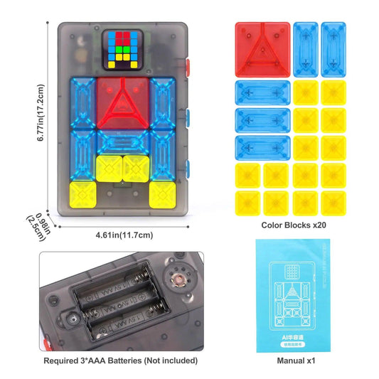  Magnetic Huarong Road Sliding Puzzle Brain Training Pro -  ToylandEU™