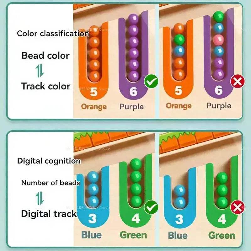 Magnetic Labyrinth Ball Toy For Preschool Fine Motor Skills - ToylandEU