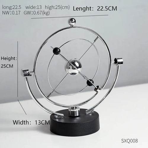 Magnetic Levitation Newton Pendulum - Elegant Nordic Home Decor Piece - ToylandEU