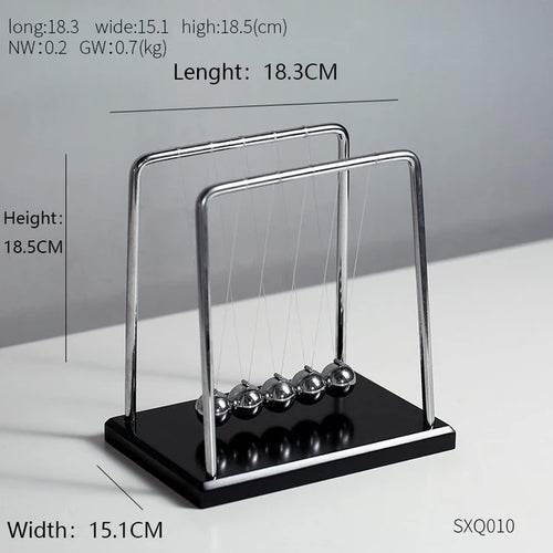 Magnetic Levitation Newton Pendulum - Elegant Nordic Home Decor Piece - ToylandEU