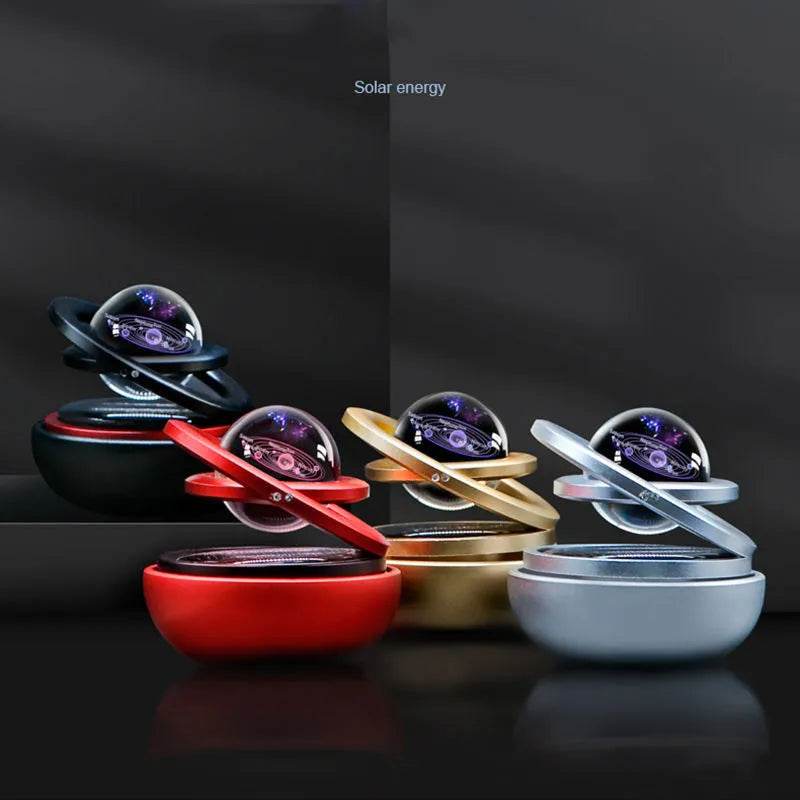 Magnetic Levitation Solar Car: Eco-Friendly Rotating Home Decor - ToylandEU