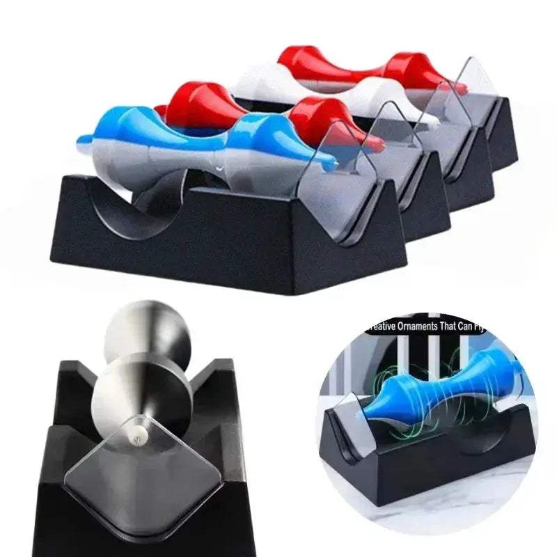 Magnetic Levitation Toy No Battery Rotating Desk Ornament - ToylandEU