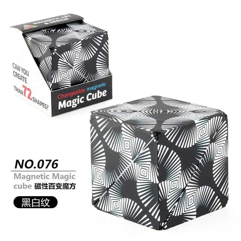 Magnetic Magic Cube Stress Relief Fidget Toy For Anxiety - ToylandEU
