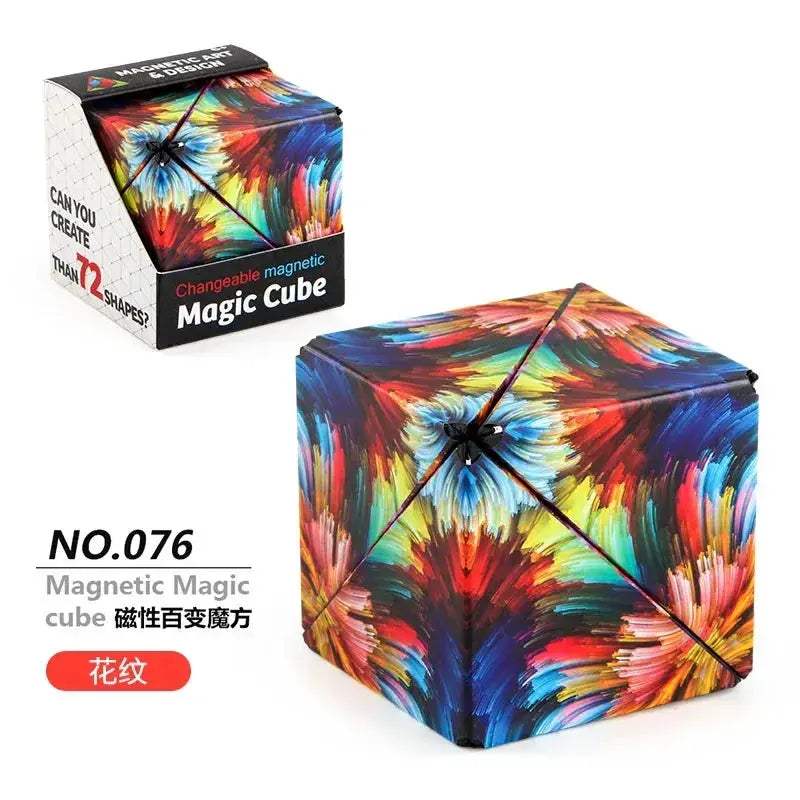 Magnetic Magic Cube Stress Relief Fidget Toy For Anxiety - ToylandEU