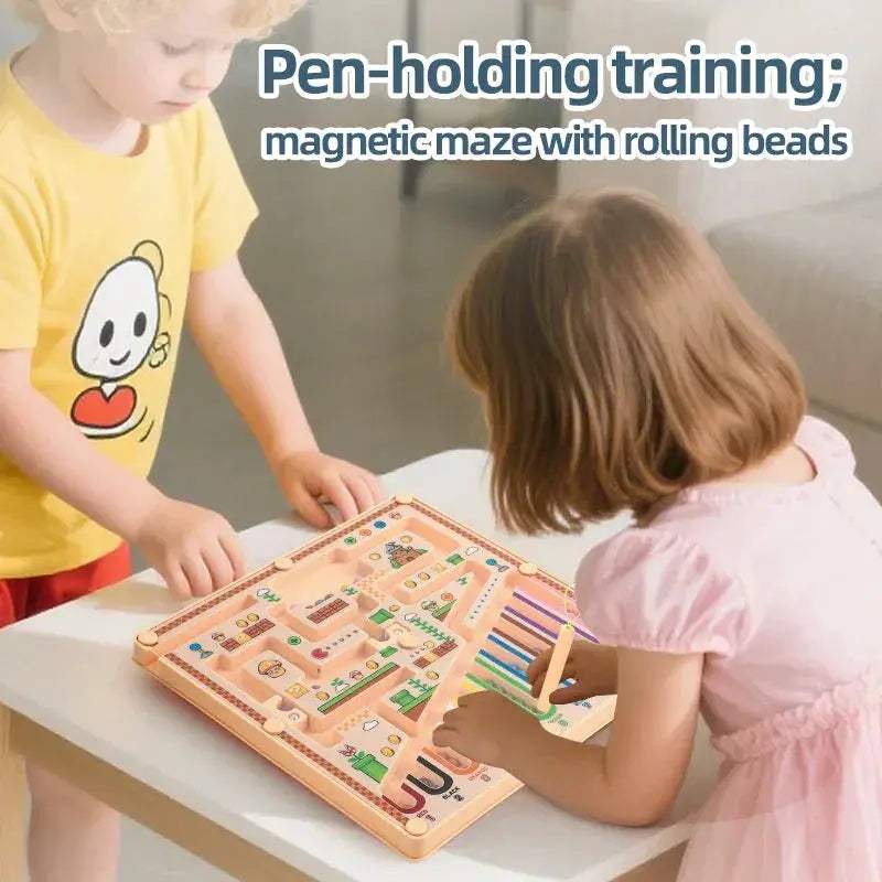 Magnetic Maze Puzzle Toy Enhances Logic And Cognitive Development - ToylandEU