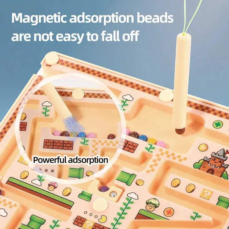 Magnetic Maze Puzzle Toy Enhances Logic And Cognitive Development - ToylandEU