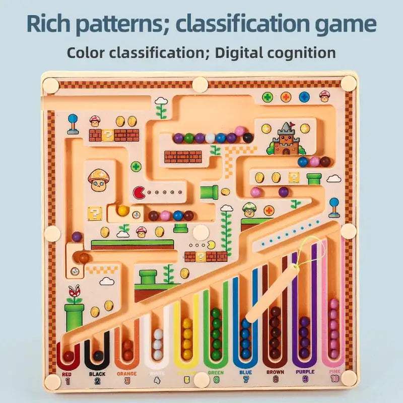 Magnetic Maze Puzzle Toy Enhances Logic And Cognitive Development - ToylandEU