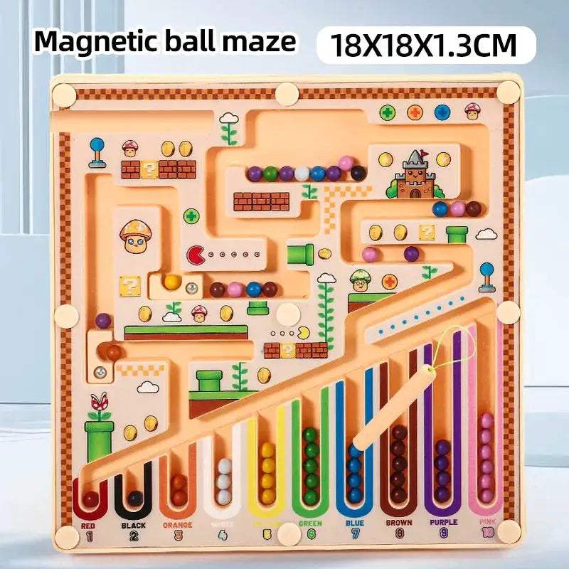 Magnetic Maze Puzzle Toy Enhances Logic And Cognitive Development - ToylandEU