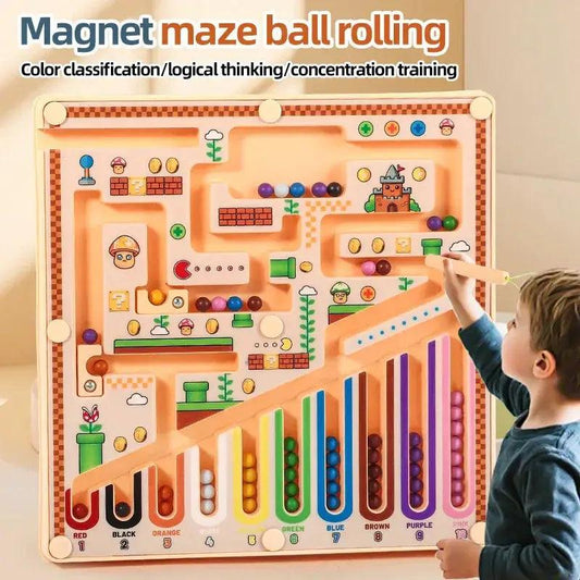  Magnetic Maze Puzzle Toy For Logic And Cognition Safe -  ToylandEU™