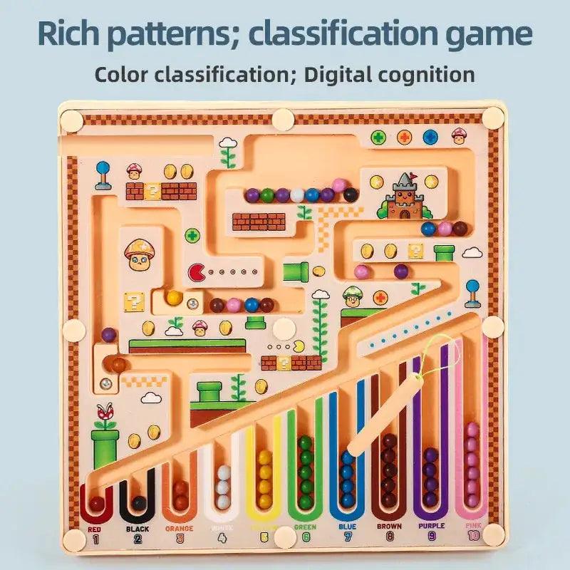  Magnetic Maze Puzzle Toy For Logic And Cognition Safe -  ToylandEU™