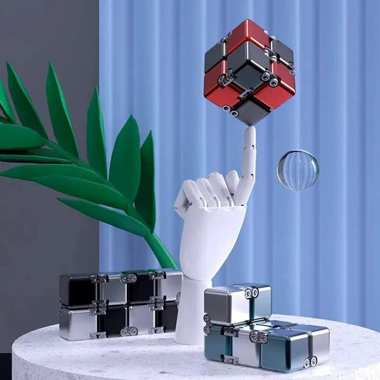  Magnetic Metal Puzzle Cube 2x2x2 Stress Relief Toy -  ToylandEU™