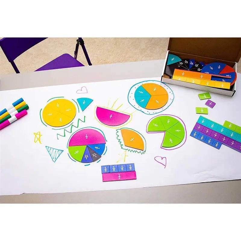 Magnetic Montessori Fraction Learning Set - Fun Math for Kids - ToylandEU