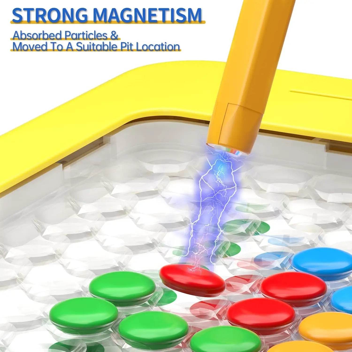 2-in-1 Magnetic Pen DIY Drawing Board for Children Montessori Preschool Educational Puzzle Toy - ToylandEU