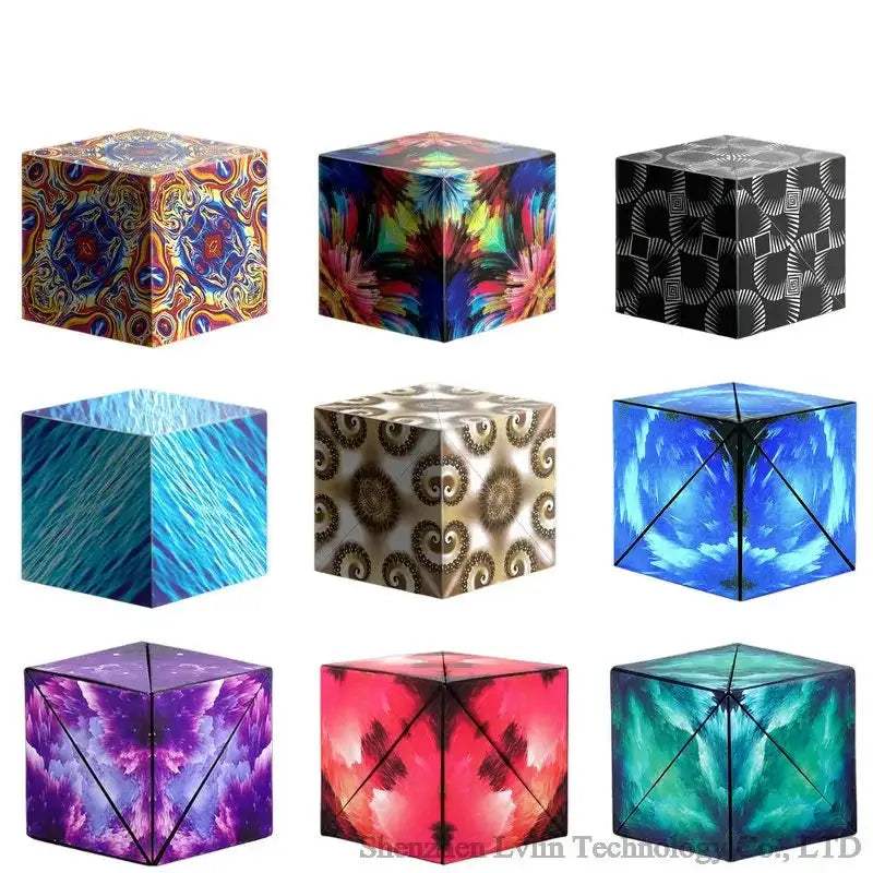  Magnetic Puzzle Cube Fidget Toy Premium Stress Relief -  ToylandEU™