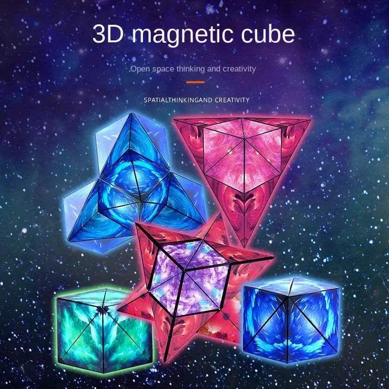  Magnetic Puzzle Cube Fidget Toy Premium Stress Relief -  ToylandEU™
