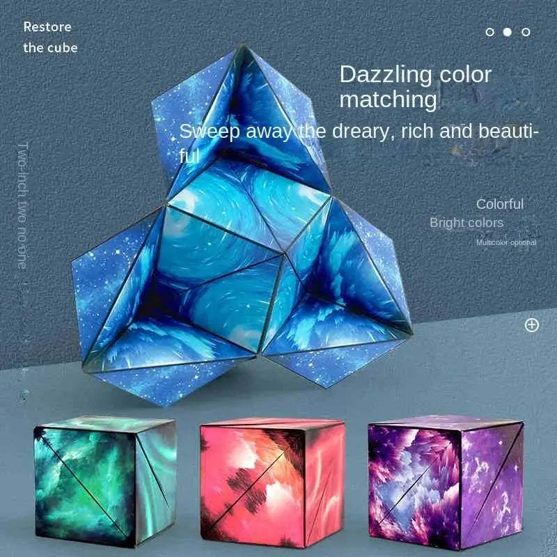  Magnetic Puzzle Cube Fidget Toy Premium Stress Relief -  ToylandEU™