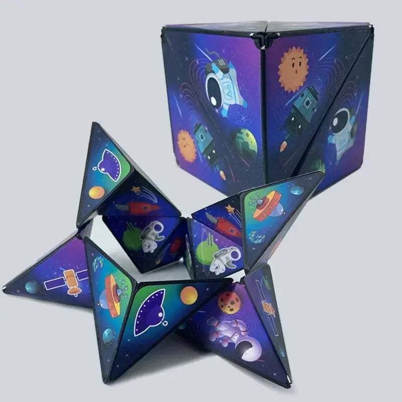  Magnetic Puzzle Cube Fidget Toy Premium Stress Relief -  ToylandEU™