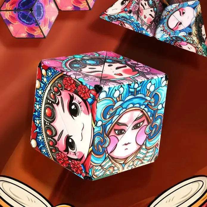  Magnetic Puzzle Cube Fidget Toy Premium Stress Relief -  ToylandEU™