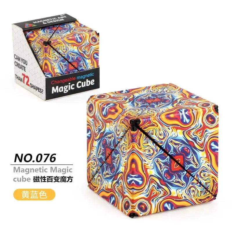  Magnetic Puzzle Cube Fidget Toy Premium Stress Relief -  ToylandEU™
