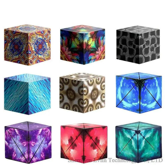  Magnetic Puzzle Cube Fidget Toy Premium Stress Relief -  ToylandEU™