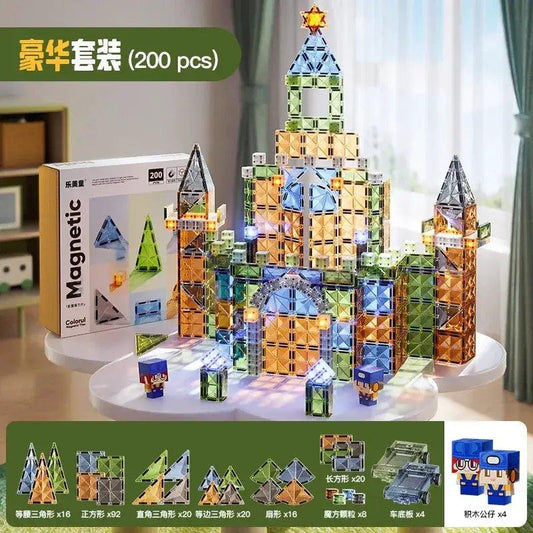  Magnetic Puzzle Toy for Kids Lego Compatible Creativity -  ToylandEU™