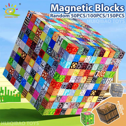  Magnetic STEM Blocks | 50-300 Pieces | Toylandeu™ 