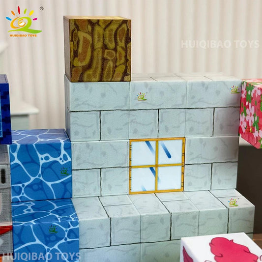  Magnetic STEM Blocks | 50-300 Pieces | Toylandeu™ 