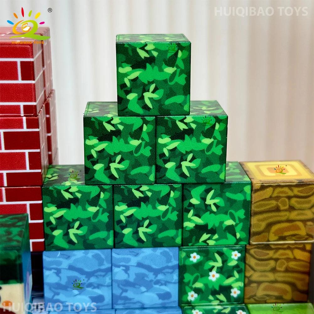  Magnetic STEM Blocks | 50-300 Pieces | Toylandeu™ 