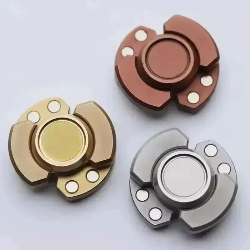  Magnetic Slider Hand Spinner Fidget Toy Durable Metal -  ToylandEU™