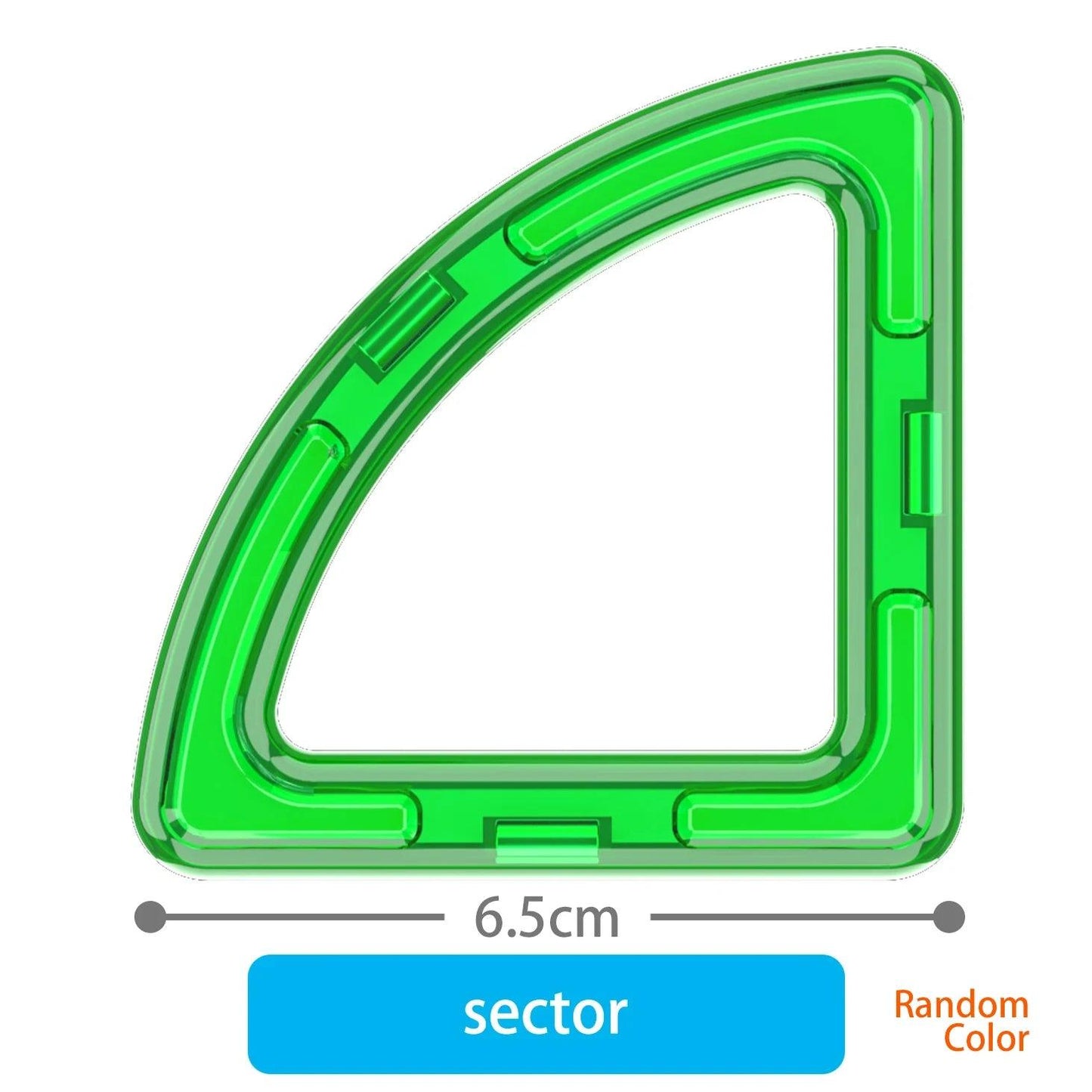  Magnetic Tiles Set Large Size CE Certified | Toylandeu™ 