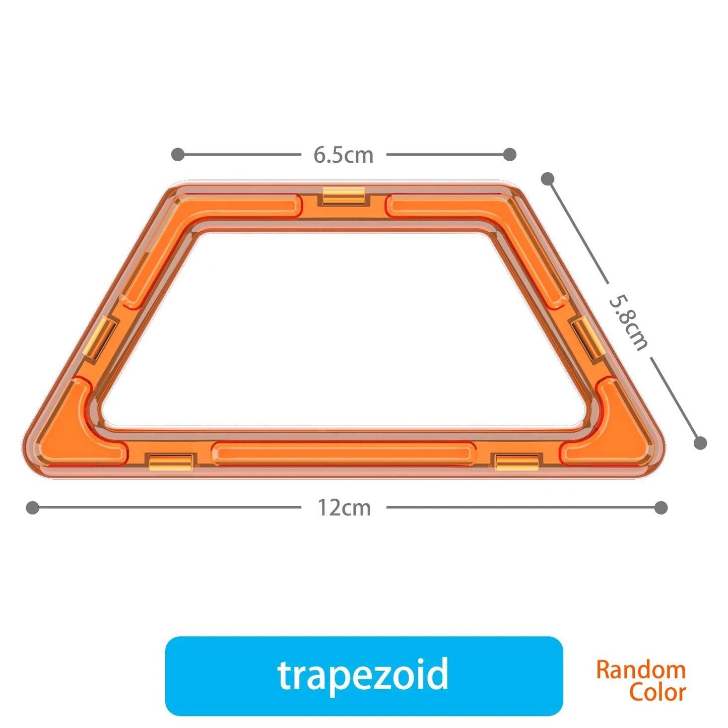  Magnetic Tiles Set Large Size CE Certified | Toylandeu™ 