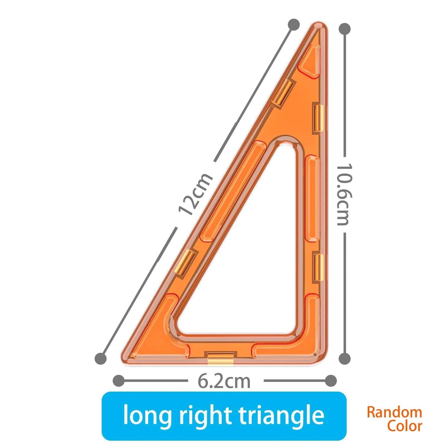  Magnetic Tiles Set Large Size CE Certified | Toylandeu™ 
