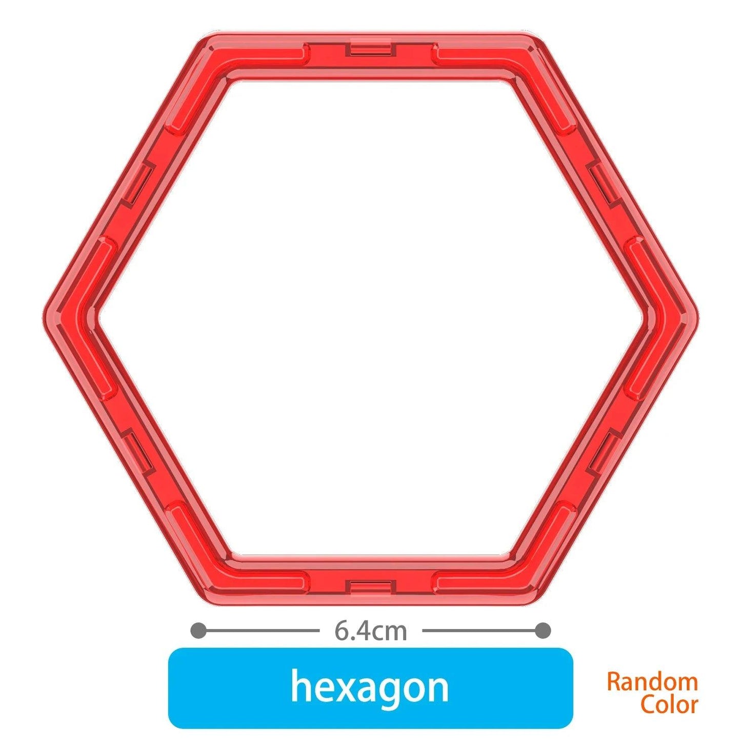  Magnetic Tiles Set Large Size CE Certified | Toylandeu™ 