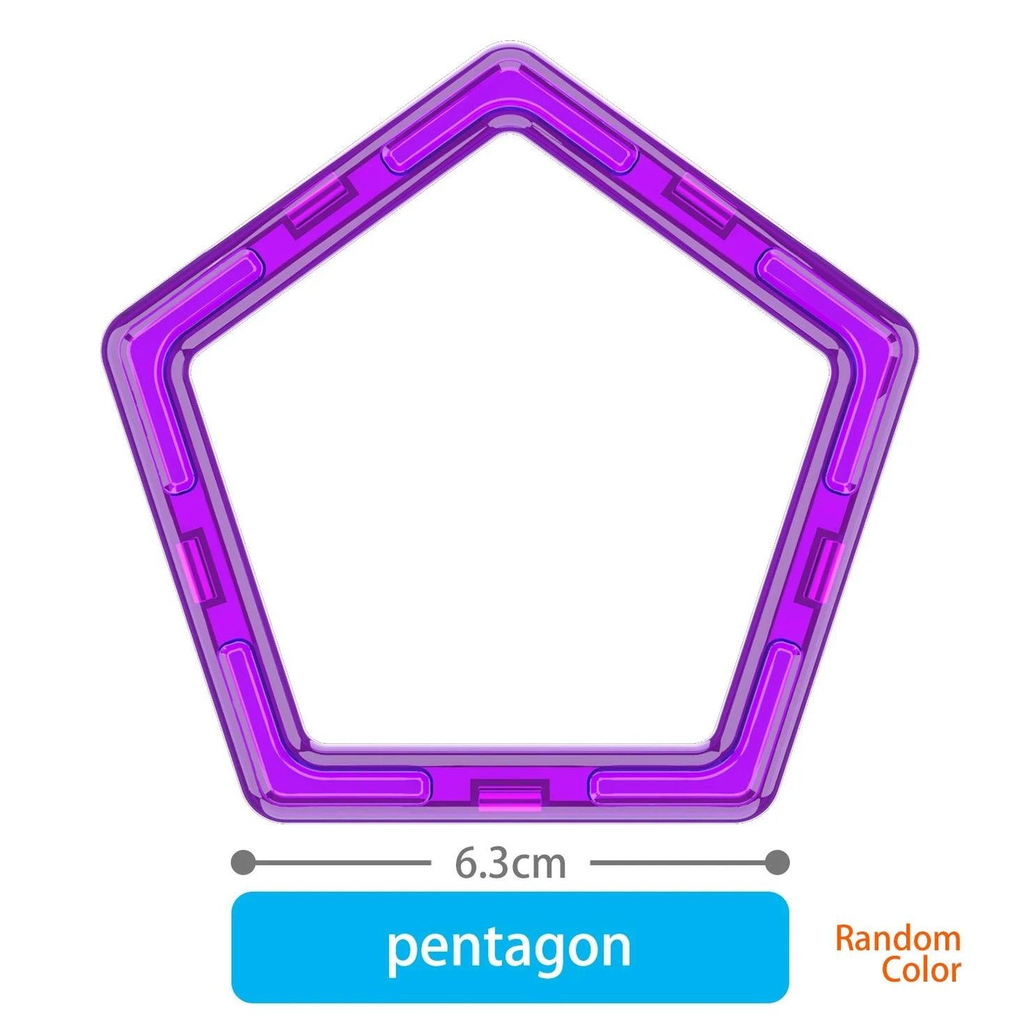  Magnetic Tiles Set Large Size CE Certified | Toylandeu™ 