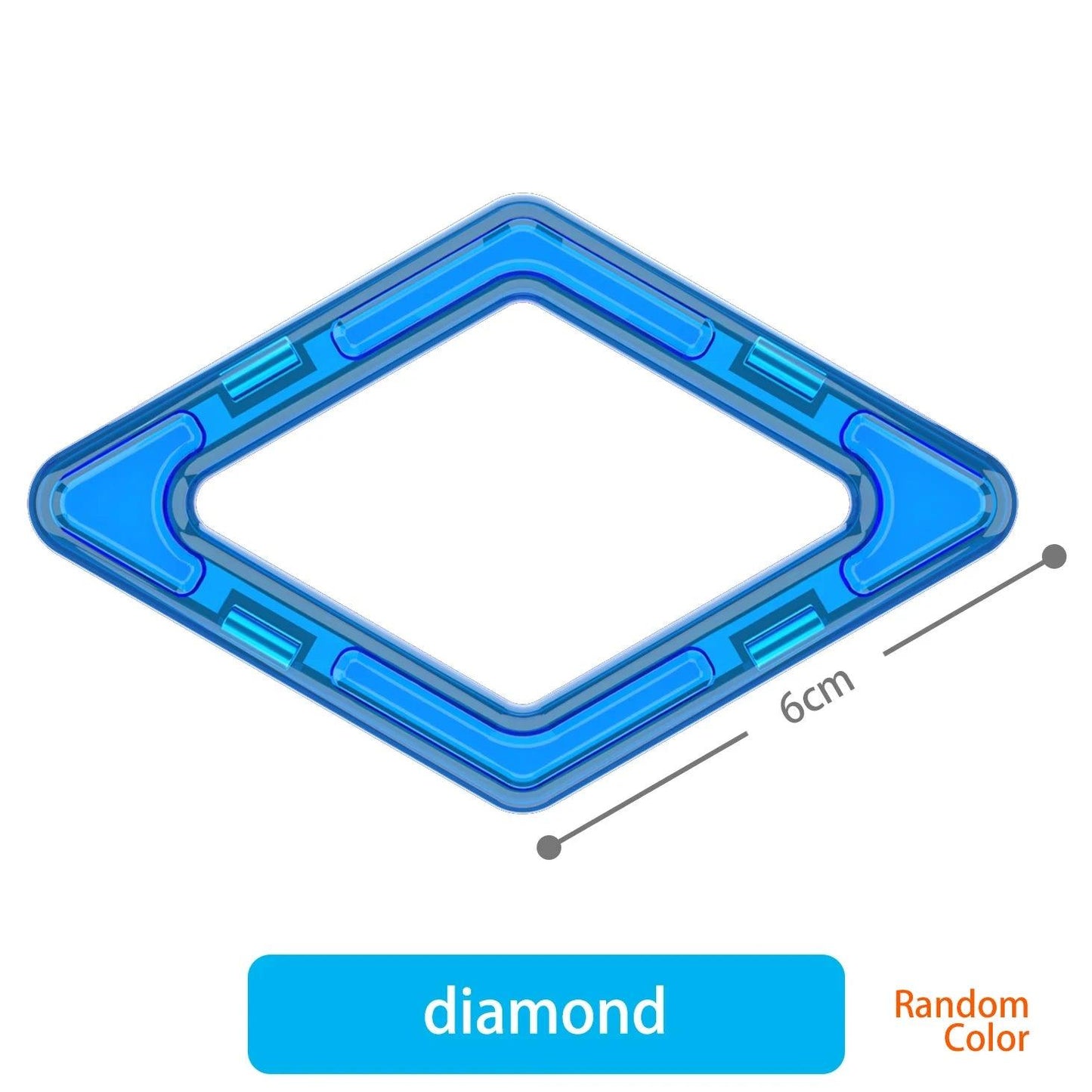  Magnetic Tiles Set Large Size CE Certified | Toylandeu™ 