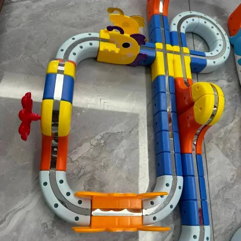 Magnetic Track Toy Car Set For DIY Gravity Racing Fun - ToylandEU