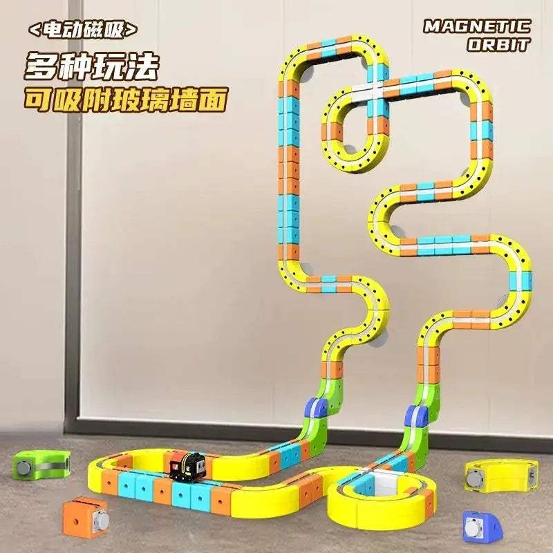 Magnetic Track Train Toy With Anti Gravity Attraction - ToylandEU