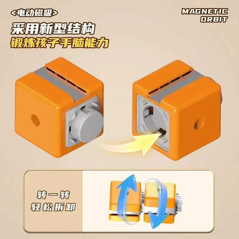 Magnetic Track Train Toy With Anti Gravity Attraction - ToylandEU