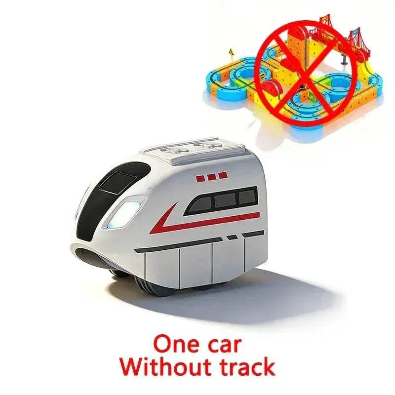 Magnetic Train Set For Kids Educational STEM Building Toy - ToylandEU