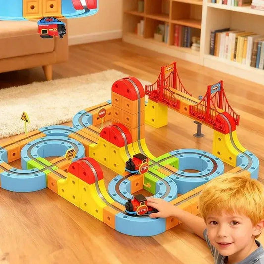  Magnetic Train Set For Kids Educational STEM Toy -  ToylandEU™