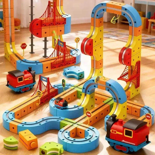  Magnetic Train Set For Kids Educational STEM Toy -  ToylandEU™