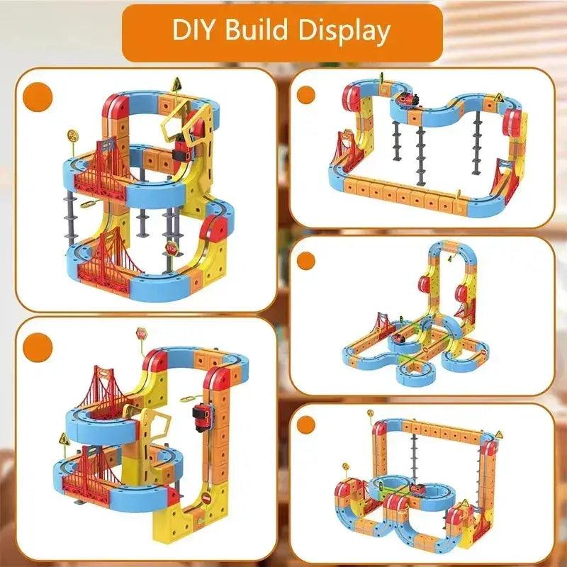  Magnetic Train Set For Kids Educational STEM Toy -  ToylandEU™