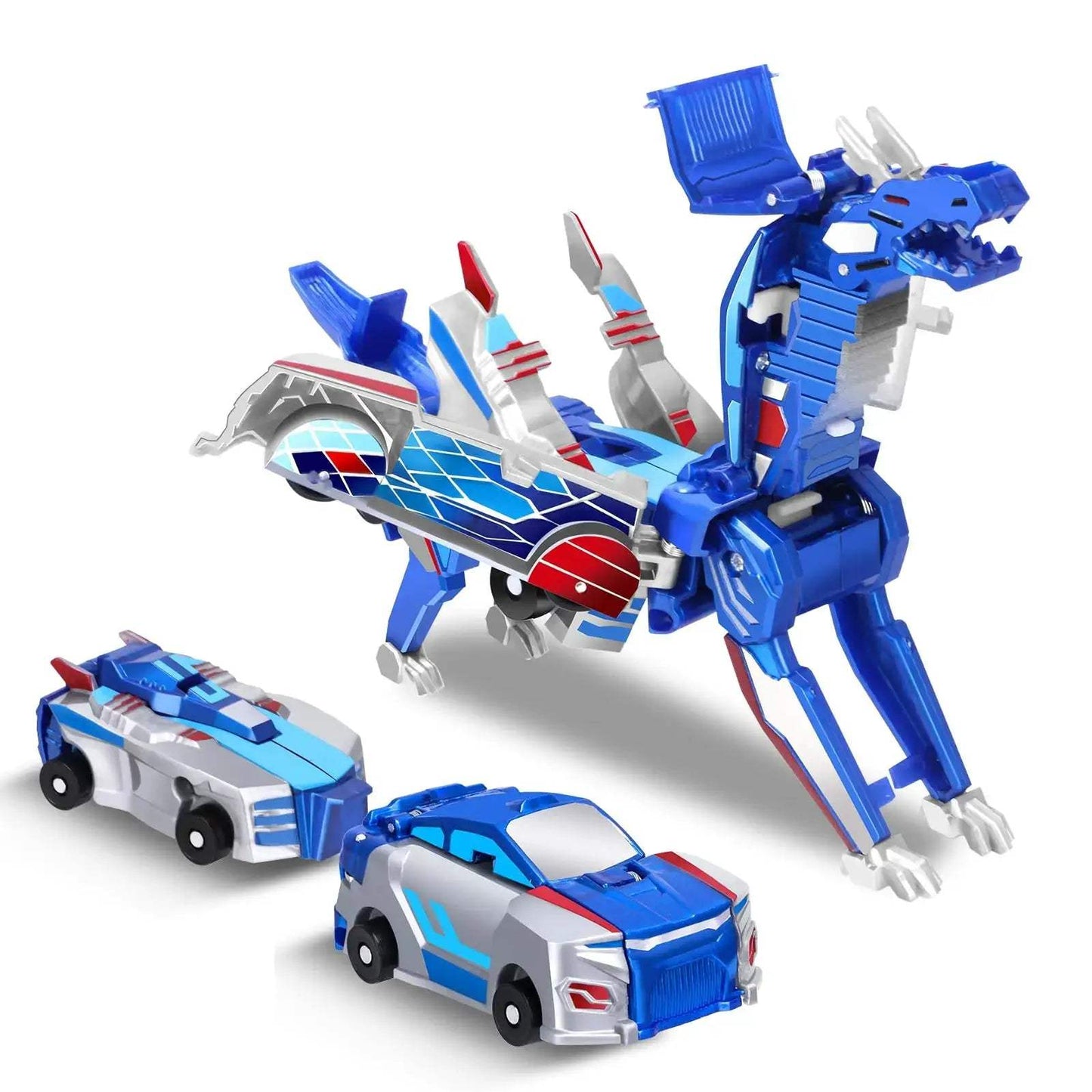 Magnetic TwoInOne Transforming Car Toy For Kids Educational Gift - ToylandEU