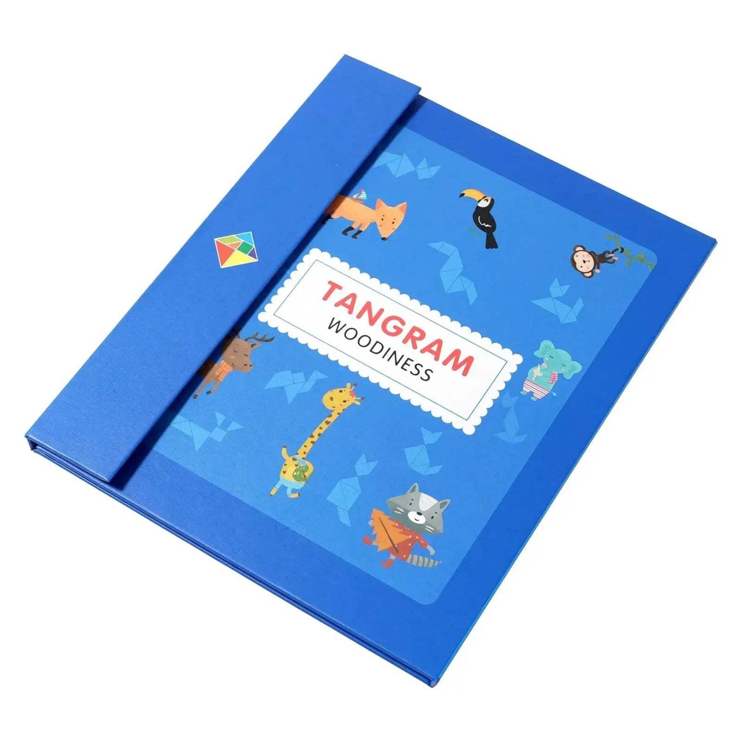 Magnetic Wooden Tangram Puzzle For Kids Montessori Educational Gift - ToylandEU
