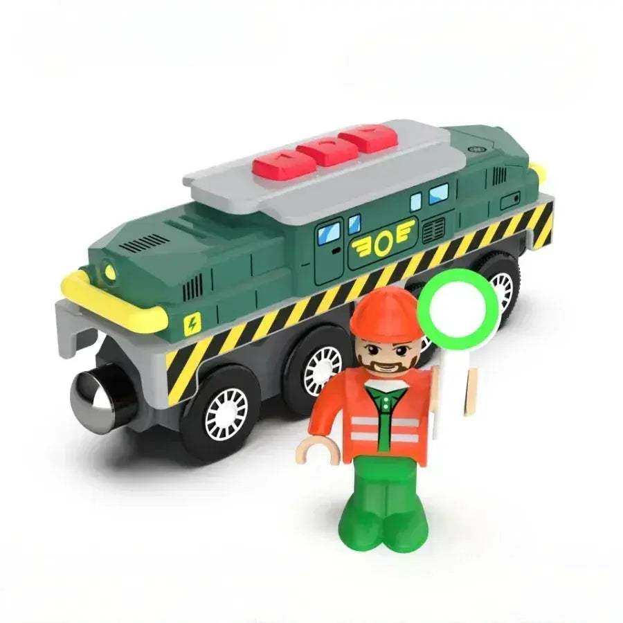 Magnetic Wooden Train Set Educational Toy For Kids - ToylandEU