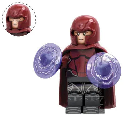 Magneto Custom Figure ABS Plastic Figure With Base Plate Included Some Assembly Required Fan Made - ToylandEU
